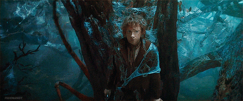 Bilbo in Mirkwood animated